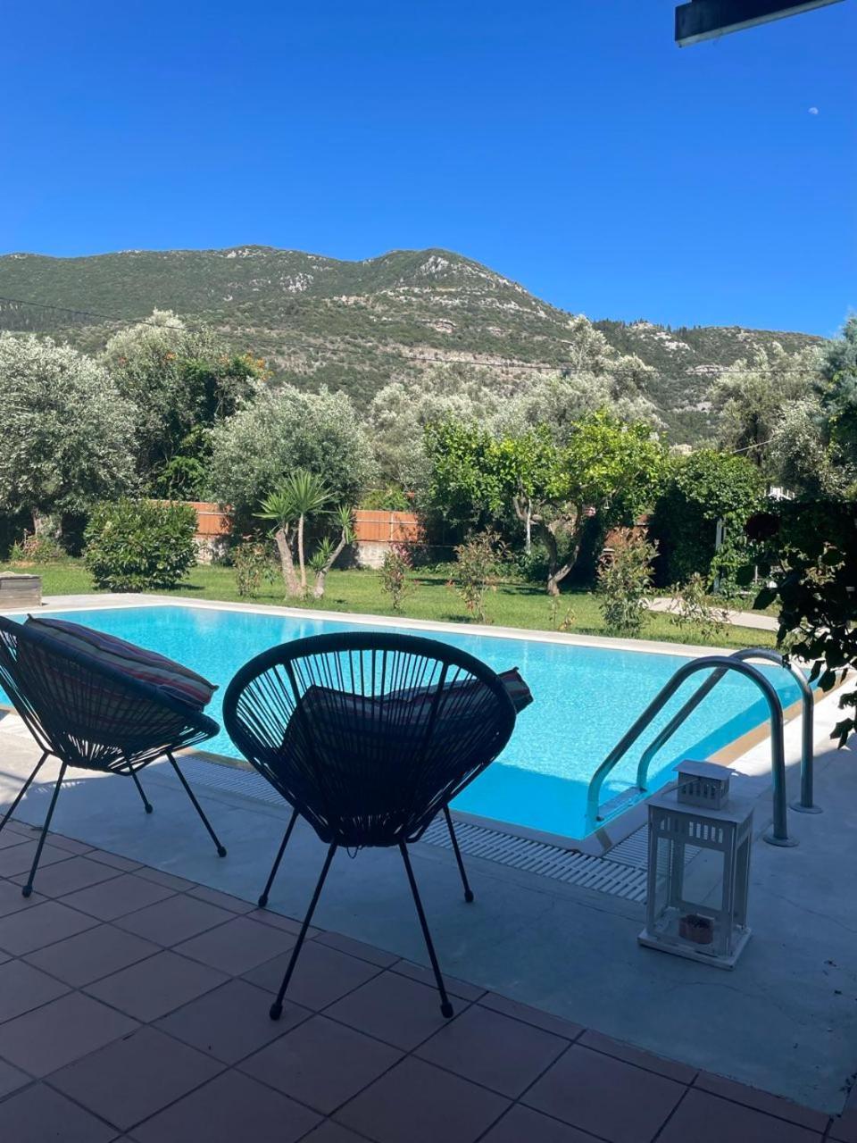 Gialos Villas 1-2 With A Private Pool Mikros Gialos Exteriér fotografie