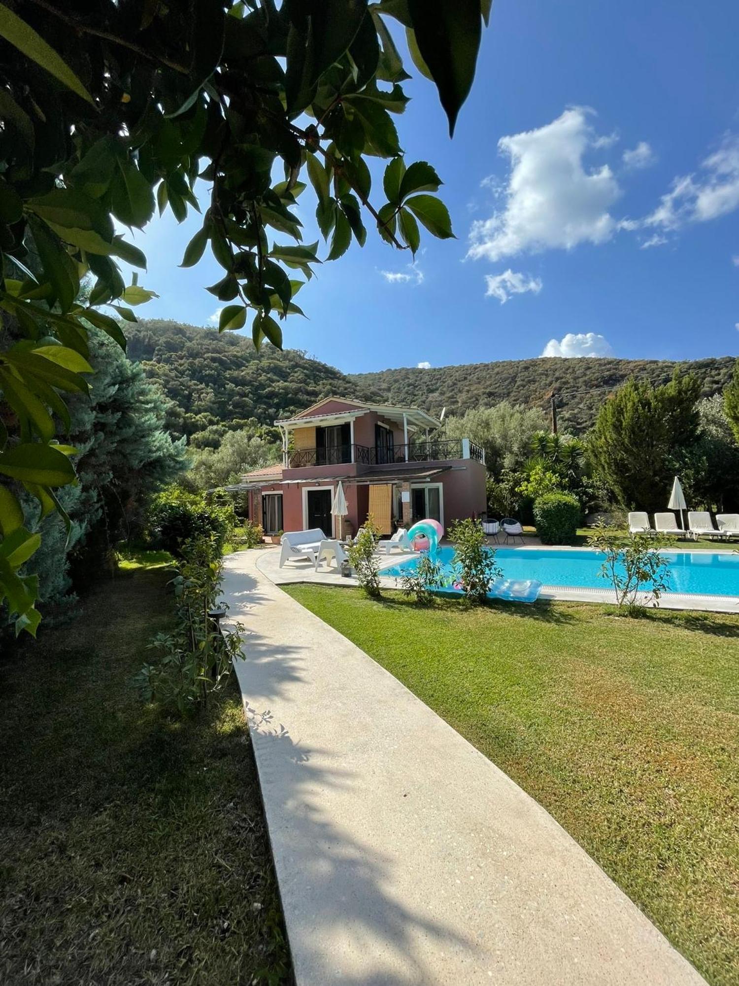 Gialos Villas 1-2 With A Private Pool Mikros Gialos Exteriér fotografie